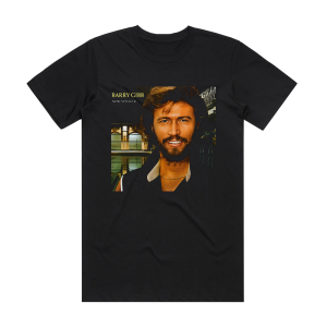Barry Gibb Now Voyager Album Cover T-Shirt Black