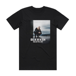 Olexesh Nu Eta Da Album Cover T-Shirt Black