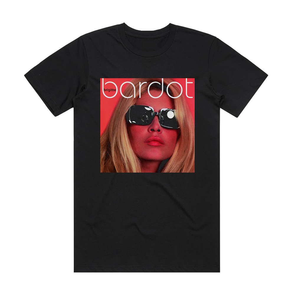 Brigitte Bardot Nue Au Soleil Album Cover T-Shirt Black