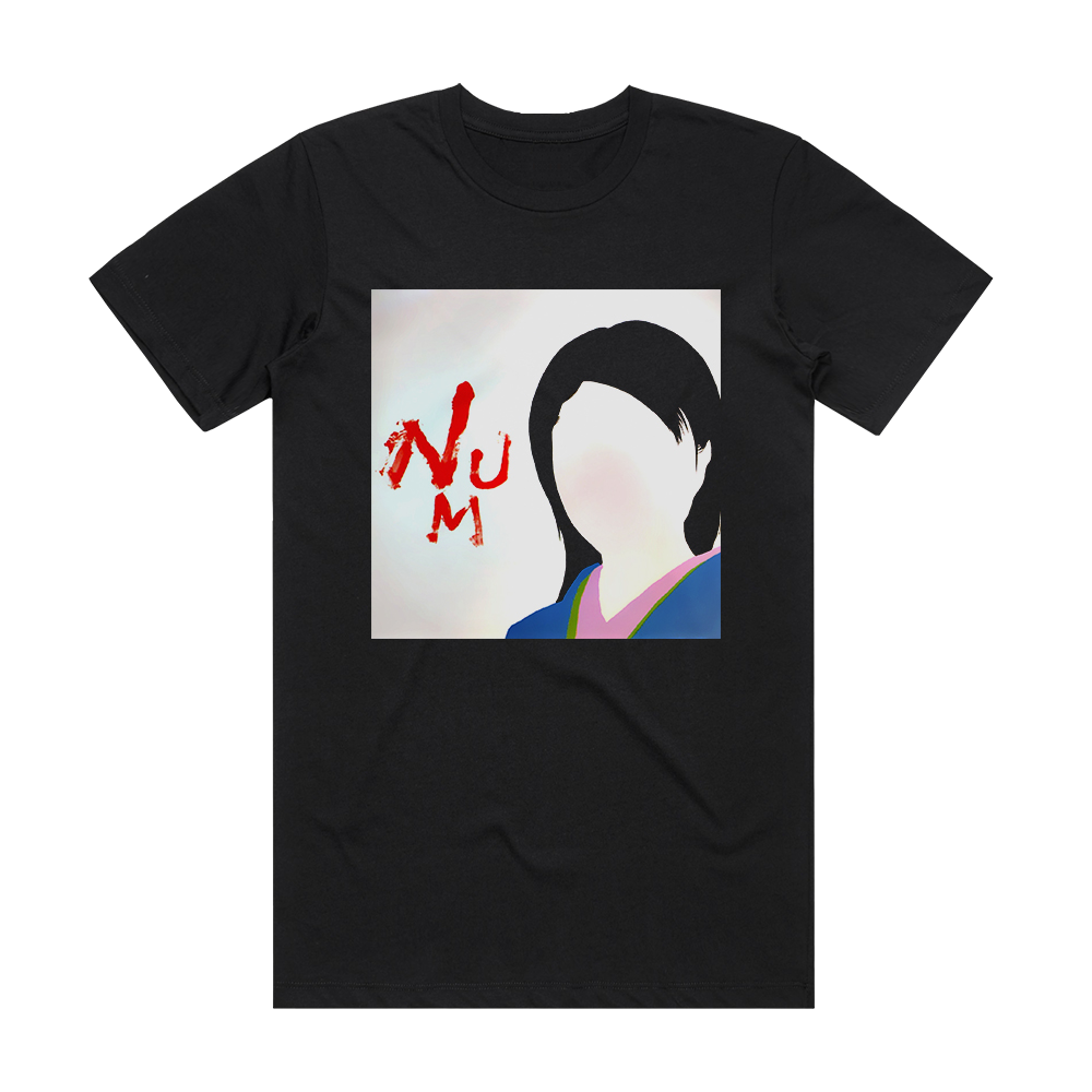 NUMBER GIRL Num Heavymetallic 1 Album Cover T-Shirt Black