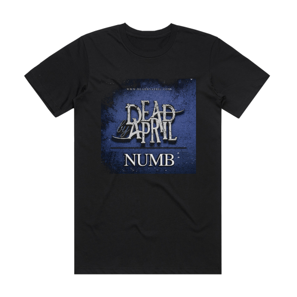 Dead by April Numb Album Cover T-Shirt Black