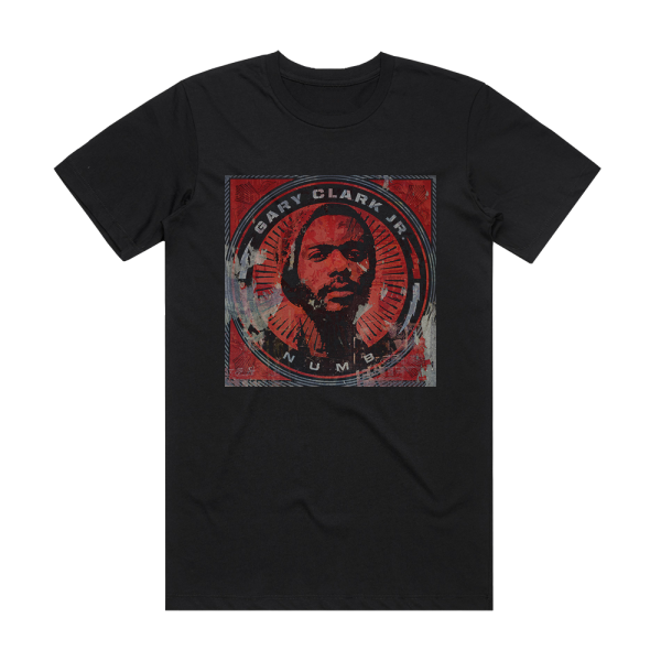 Gary Clark Jr Numb Album Cover T-Shirt Black