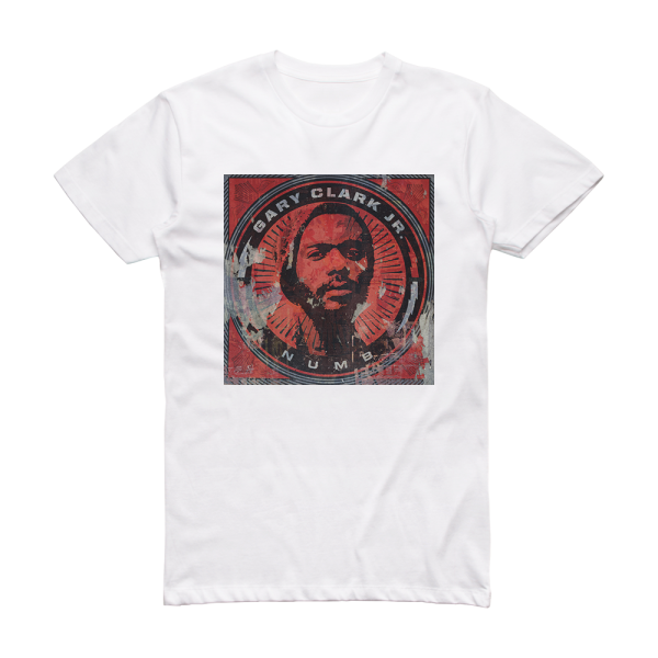 Gary Clark Jr Numb Album Cover T-Shirt White