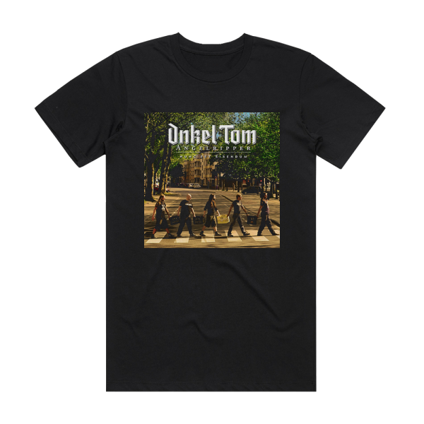 Onkel Tom Angelripper Nunc Est Bibendum Album Cover T-Shirt Black