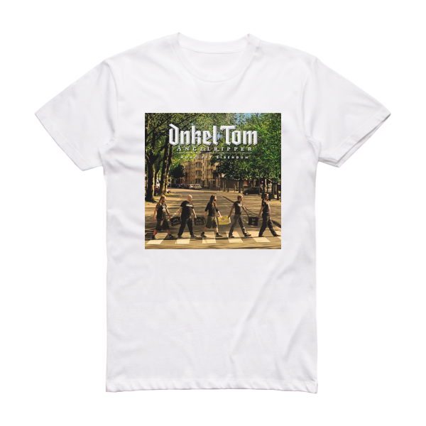 Onkel Tom Angelripper Nunc Est Bibendum Album Cover T-Shirt White