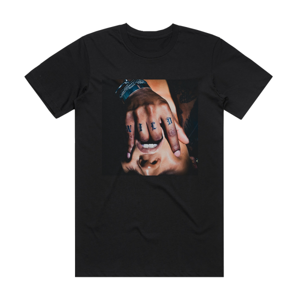 Miguel Nwa Hollywooddreams Coffee Album Cover T-Shirt Black