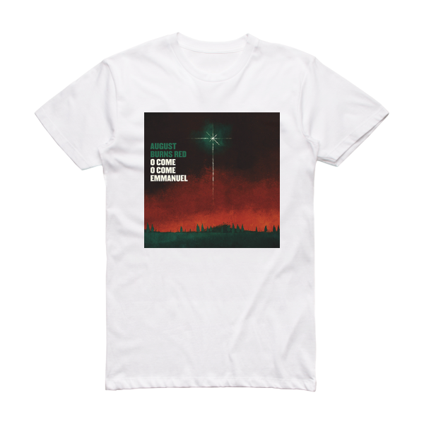 August Burns Red O Come O Come Emmanuel Album Cover T-Shirt White