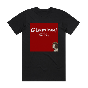Alan Price O Lucky Man Album Cover T-Shirt Black