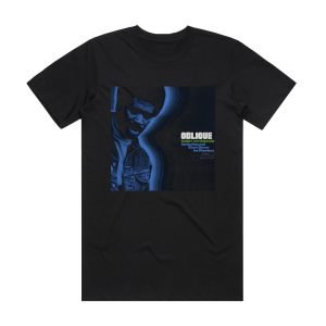 Bobby Hutcherson Oblique 1 Album Cover T-Shirt Black
