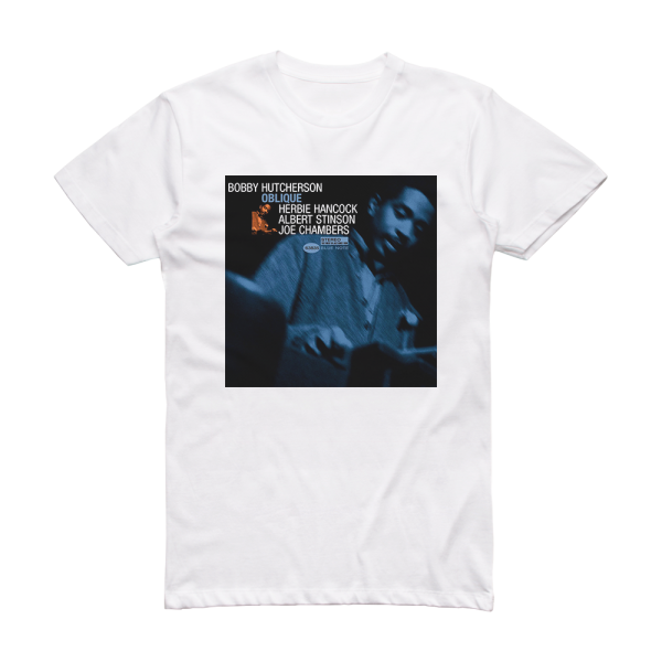 Bobby Hutcherson Oblique 2 Album Cover T-Shirt White