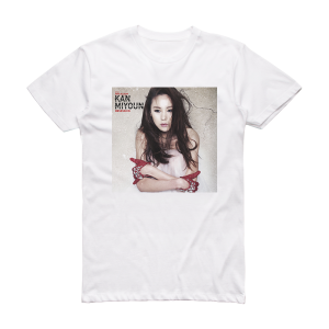 Mi Youn Kan Obsession Album Cover T-Shirt White