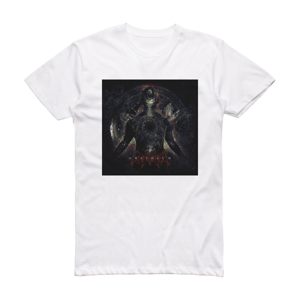 Enthroned Obsidium Album Cover T-Shirt White