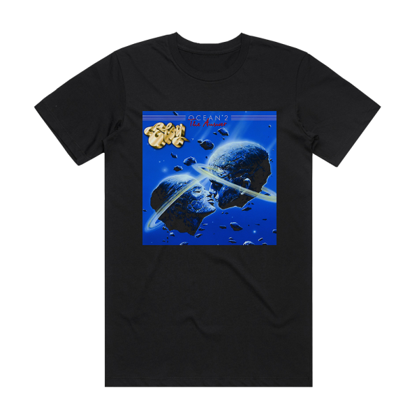 Eloy Ocean 2  The Answer Album Cover T-Shirt Black