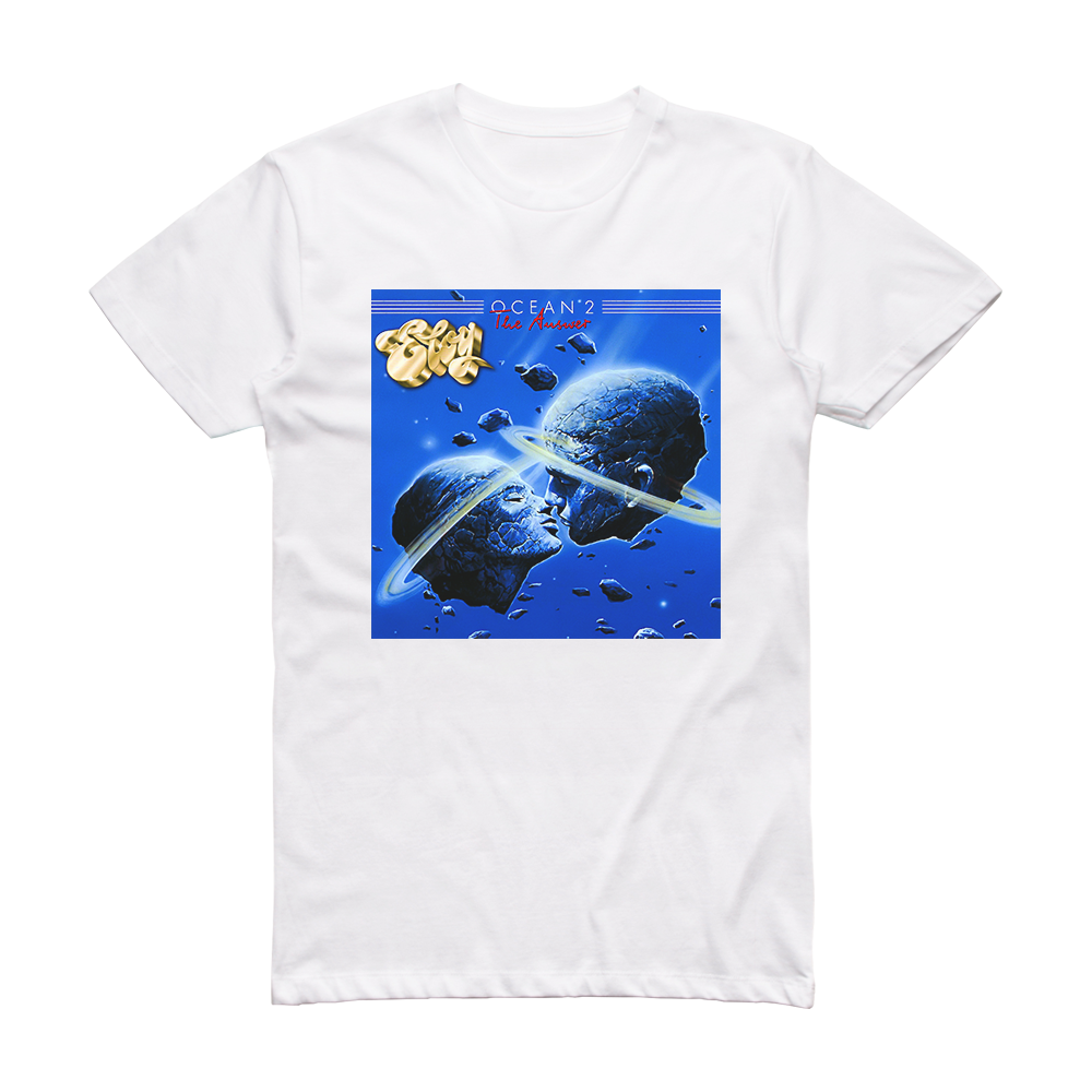 Eloy Ocean 2 The Answer Album Cover T-Shirt White – ALBUM COVER T-SHIRTS