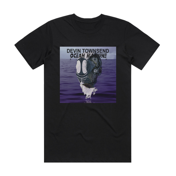 Devin Townsend Ocean Machine Biomech Album Cover T-Shirt Black