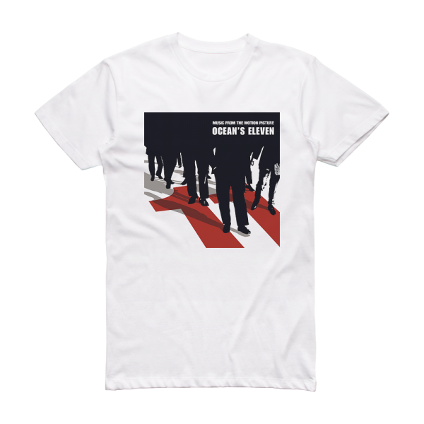 David Holmes Oceans Eleven Album Cover T-Shirt White