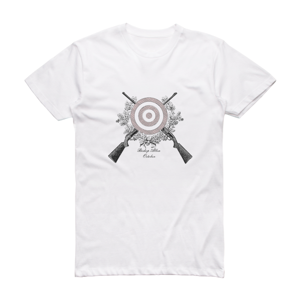 Allen Bishop October Album Cover T-Shirt White