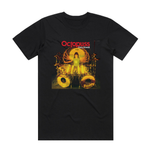Cozy Powell Octopuss Album Cover T-Shirt Black