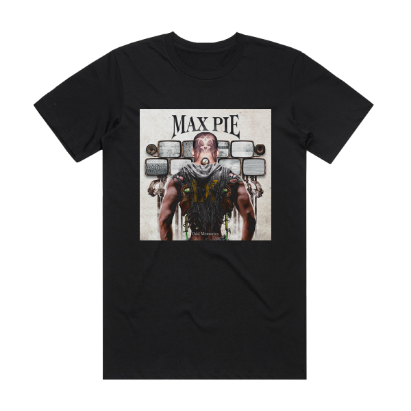 Max Pie Odd Memories Album Cover T-Shirt Black