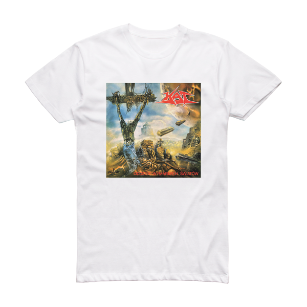 KAT Oddech Wymarych Wiatw 1 Album Cover T-Shirt White