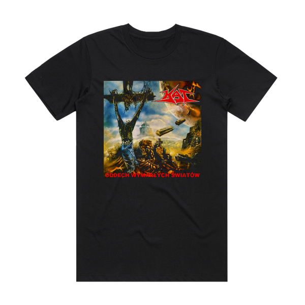 KAT Oddech Wymarych Wiatw 2 Album Cover T-Shirt Black