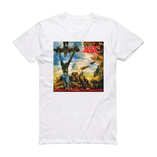 KAT Oddech Wymarych Wiatw 2 Album Cover T-Shirt White