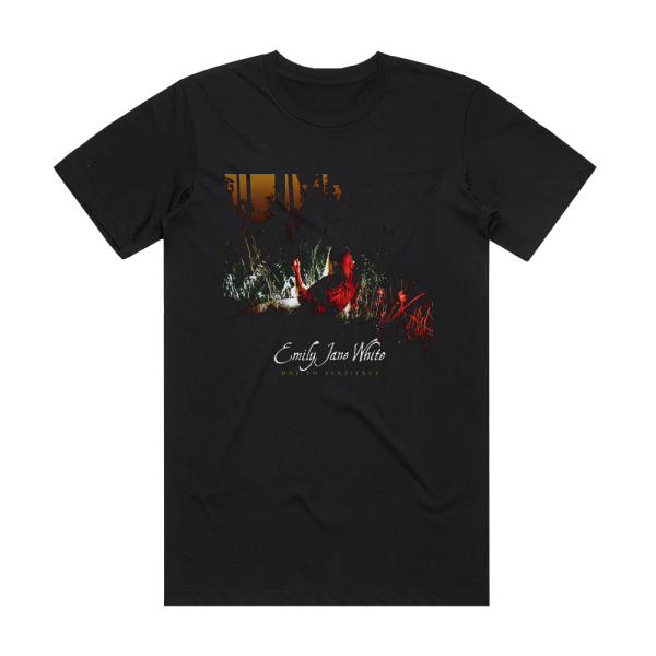Emily Jane White Ode To Sentience Album Cover T-Shirt Black