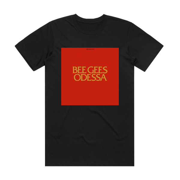 Bee Gees Odessa Album Cover T-Shirt Black