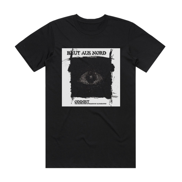 Blut aus Nord Odinist The Destruction Of Reason By Illumination Album Cover T-Shirt Black