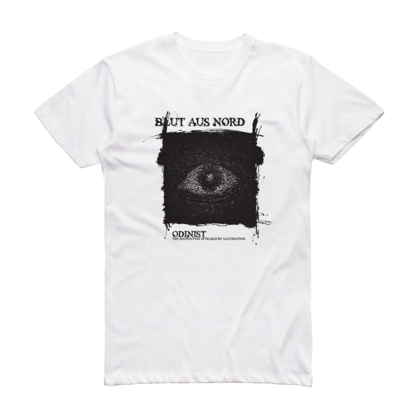 Blut aus Nord Odinist The Destruction Of Reason By Illumination Album Cover T-Shirt White