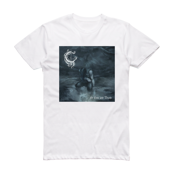 Crom Of Love And Death Album Cover T-Shirt White