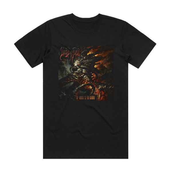 Deeds of Flesh Of Whats To Come Album Cover T-Shirt Black