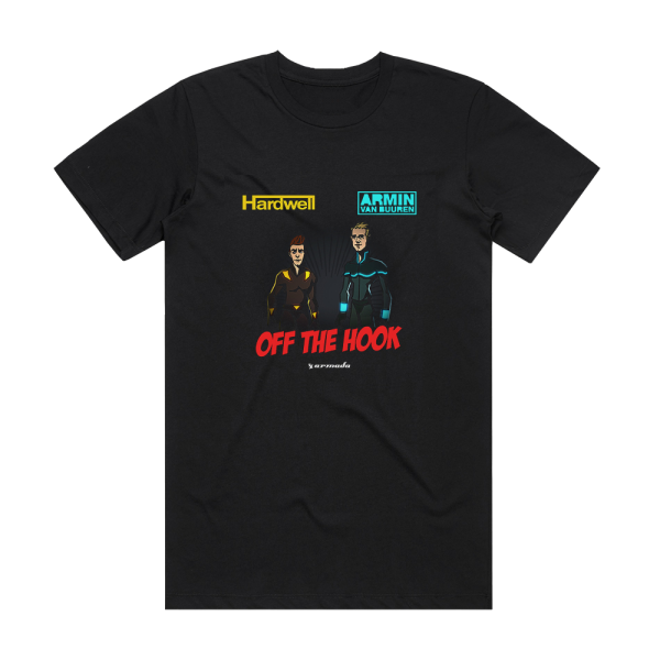 Armin van Buuren Off The Hook Album Cover T-Shirt Black