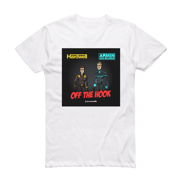 Armin van Buuren Off The Hook Album Cover T-Shirt White