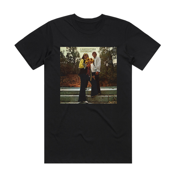 Carpenters Offering Album Cover T-Shirt Black