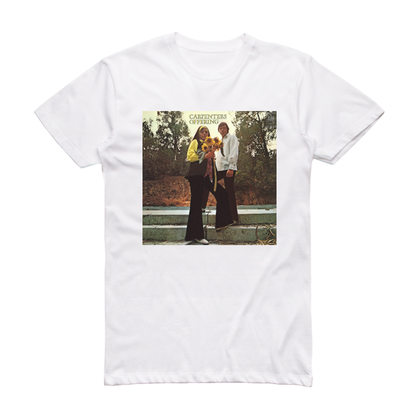 Carpenters Offering Album Cover T-Shirt White