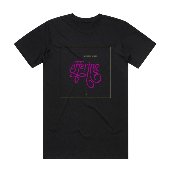 Offering Offering I Et Ii Album Cover T-Shirt Black