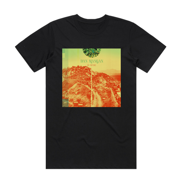 Dan Mangan Oh Fortune Album Cover T-Shirt Black