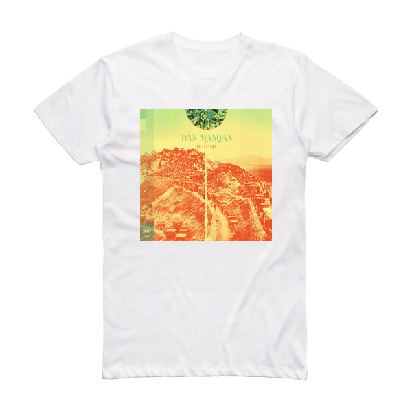 Dan Mangan Oh Fortune Album Cover T-Shirt White
