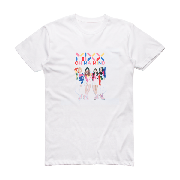MIXX Oh Ma Mind Album Cover T-Shirt White