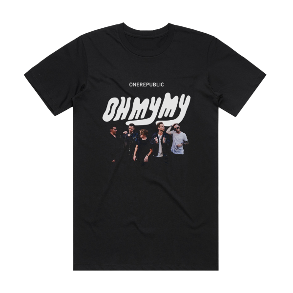 OneRepublic Oh My My Album Cover T-Shirt Black