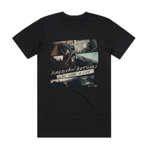 American Authors Oh What A Life Album Cover T-Shirt Black