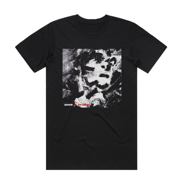 Japan Oil On Canvas Album Cover T-Shirt Black