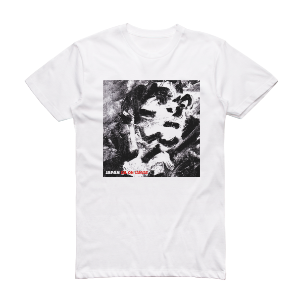 Japan Oil On Canvas Album Cover T-Shirt White