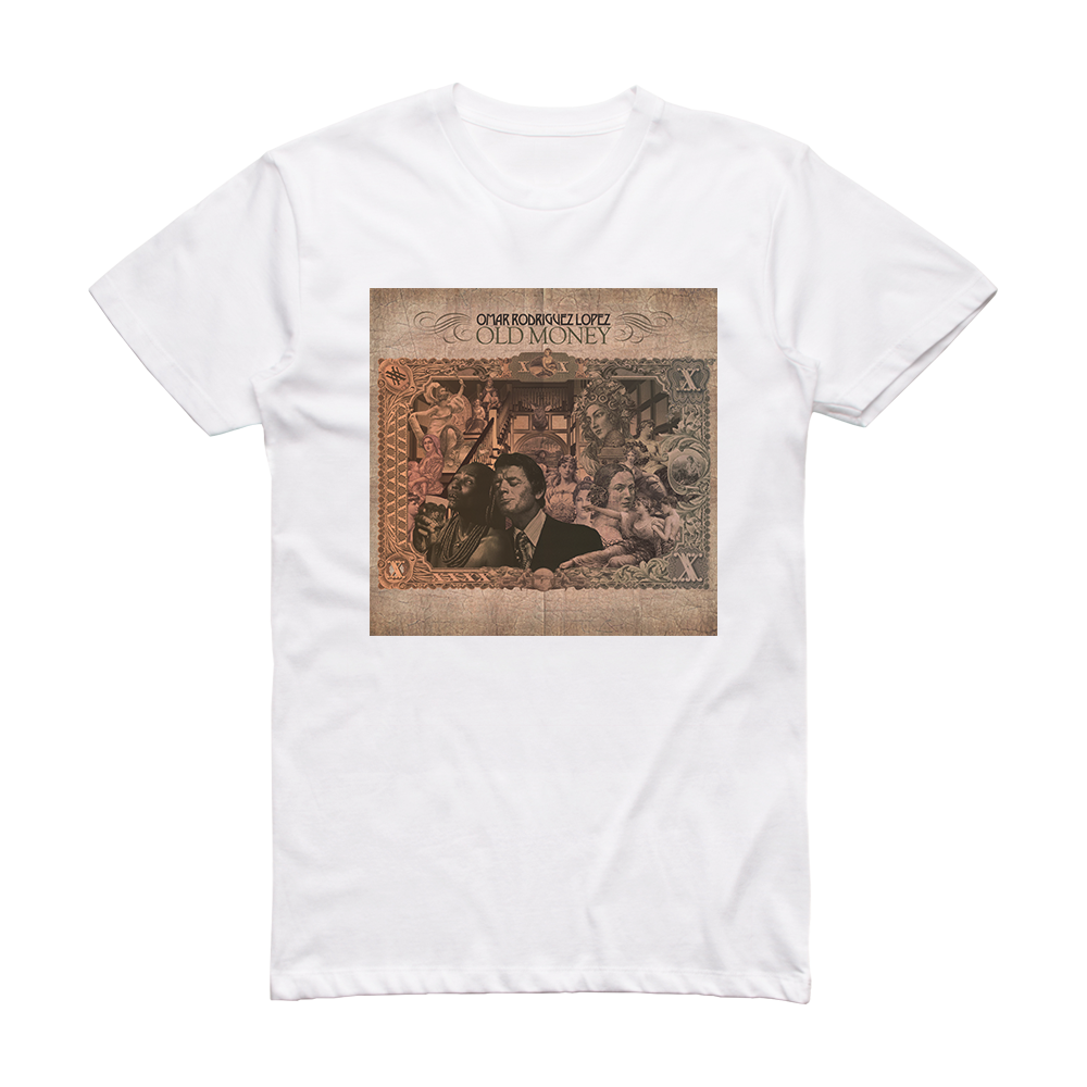 Omar Rodriguez-Lopez Old Money Album Cover T-Shirt White – ALBUM COVER ...
