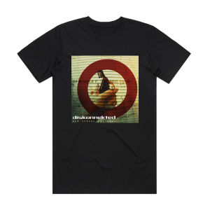 Diskonnekted Old School Policies Album Cover T-Shirt Black