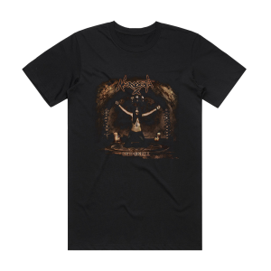 Necrodeath Old Skull Album Cover T-Shirt Black