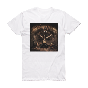 Necrodeath Old Skull Album Cover T-Shirt White