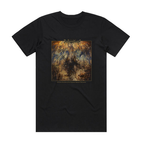 Inquisition Ominous Doctrines Of The Perpetual Mystical Macrocosm 1 Album Cover T-Shirt Black