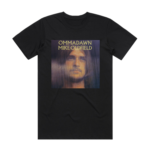 Mike Oldfield Ommadawn 1 Album Cover T-Shirt Black